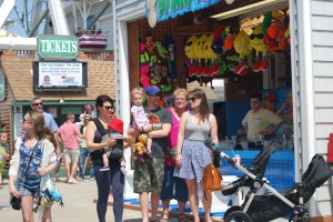 The Merry D'Elia Family at Playland